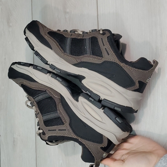 Skechers Mens Memory 51241 Foam Leather Running Sneakers shoes sz 8.5 - Picture 8 of 14